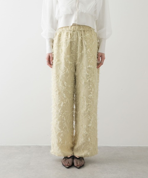 SENSE OF PLACE by URBAN RESEARCH パンツ フリンジイージーパンツ