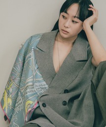 SWASH LONDON スカーフ バンダナ シルクスカーフ ツイル 88*88