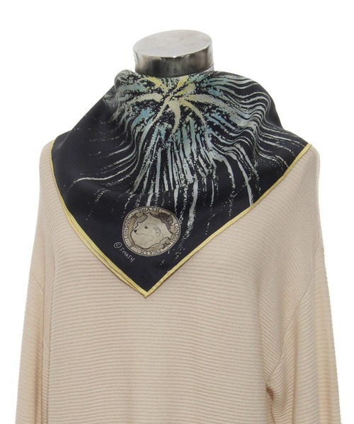 SWASH LONDON スカーフ バンダナ シルクスカーフ ツイル 88*88