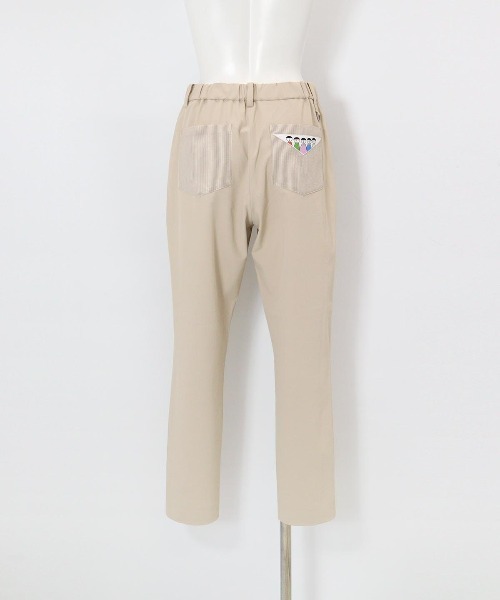 【新品】Picone CLUB パンツ Picone CLUB パンツ UV速乾ストライプ柄ポケットパンツ