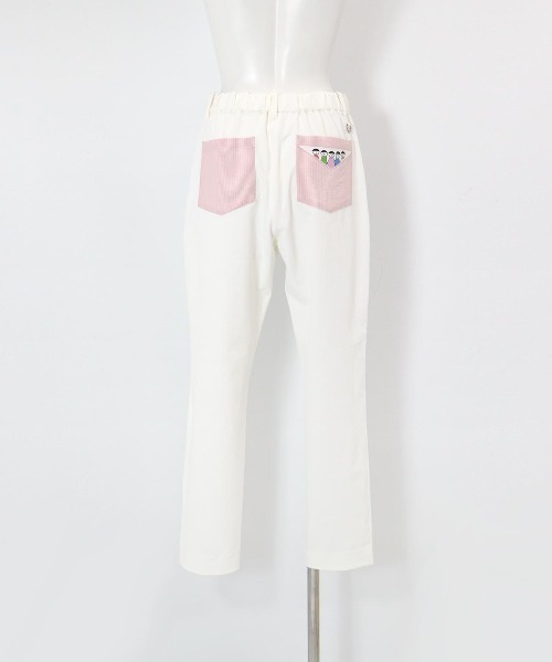 【新品】Picone CLUB パンツ Picone CLUB パンツ UV速乾ストライプ柄ポケットパンツ
