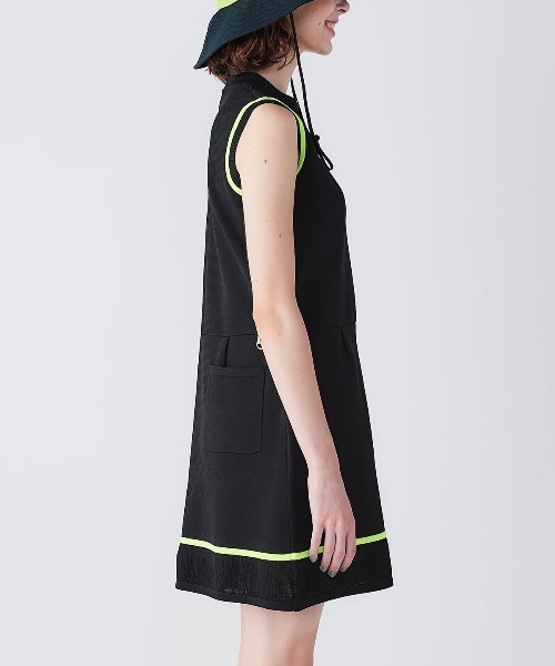 archivio（アルチビオ） ワンピース 「LADIES」部分メッシュノースリ