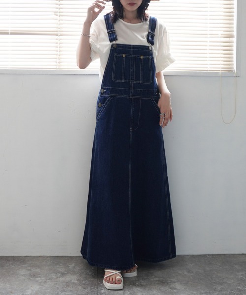 Emma（エマ） サロペット オーバーオール デニムサロペットスカート