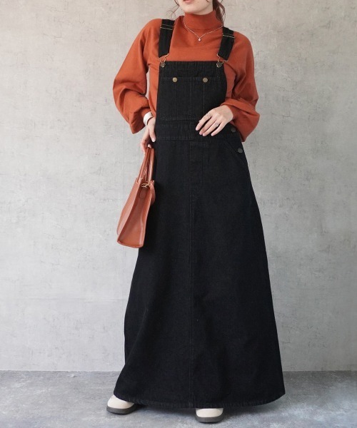 Emma（エマ） サロペット オーバーオール デニムサロペットスカート