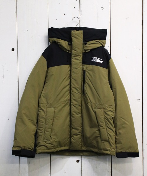 EMODA×FIRST DOWN ダウンジャケット ベージュ 新品未使用品 FIRST DOWN（ファーストダウン） ダウンジャケット M ベージュ メンズ