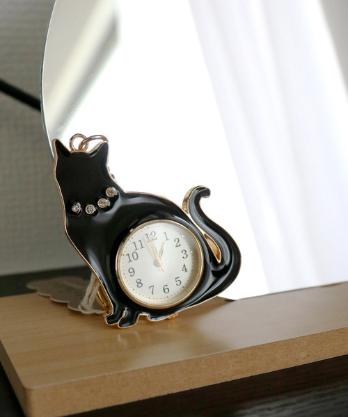 CAT. watch   猫ミュージック時計 腕時計 「nattito/ナティート」Cat Key Chain Watch/猫キーチェーン