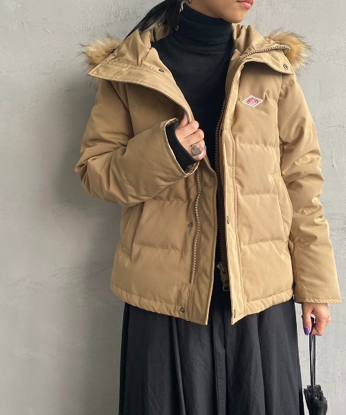 Danton（ダントン） ダウンジャケット - ベージュ レディース