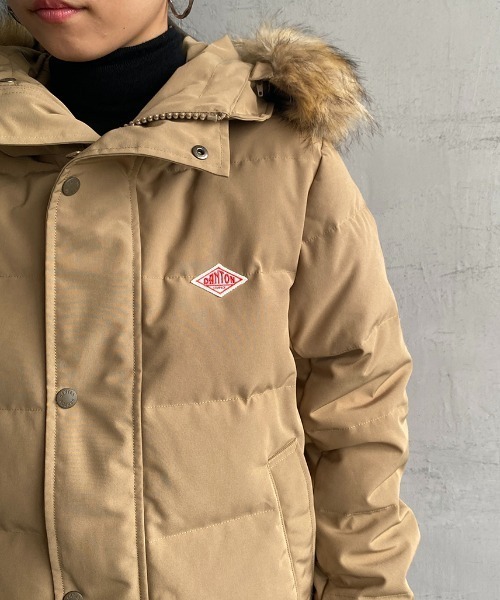 Danton（ダントン） ダウンジャケット - ベージュ レディース