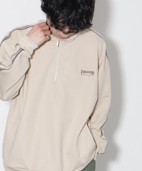 THRASHER（スラッシャー） ジャージ 「THRASHER/スラッシャー」ライン