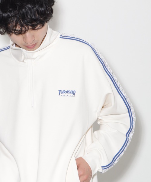 THRASHER（スラッシャー） ジャージ 「THRASHER/スラッシャー」ライン