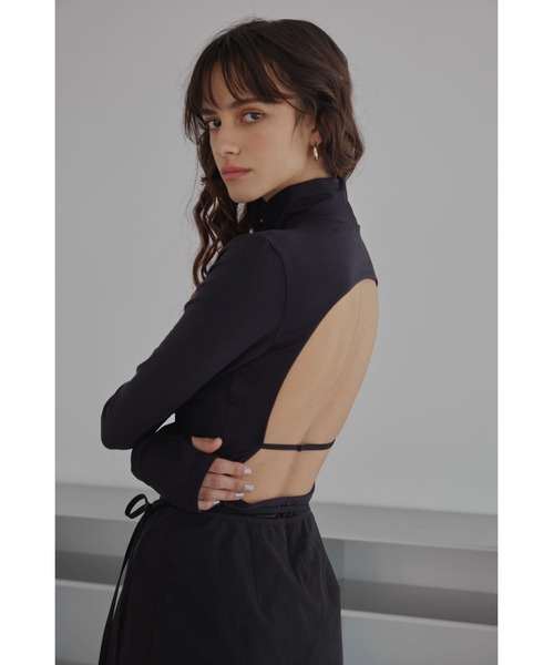 ALEXIA STAM（アリシアスタン） tシャツ Wellness High Neck Bodysuit