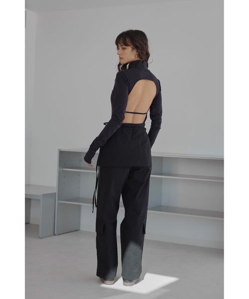 ALEXIA STAM（アリシアスタン） tシャツ Wellness High Neck Bodysuit