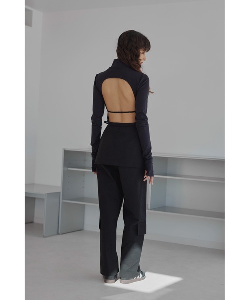 ALEXIA STAM（アリシアスタン） tシャツ Wellness High Neck Bodysuit