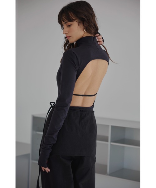 ALEXIA STAM ロンパース ALEXIA STAM（アリシアスタン） tシャツ Wellness High Neck Bodysuit