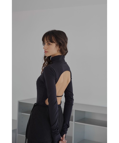 ALEXIA STAM（アリシアスタン） tシャツ Wellness High Neck Bodysuit