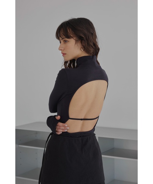 ALEXIA STAM（アリシアスタン） tシャツ Wellness High Neck Bodysuit