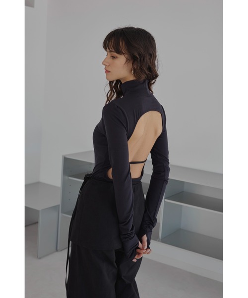 ALEXIA STAM（アリシアスタン） tシャツ Wellness High Neck Bodysuit