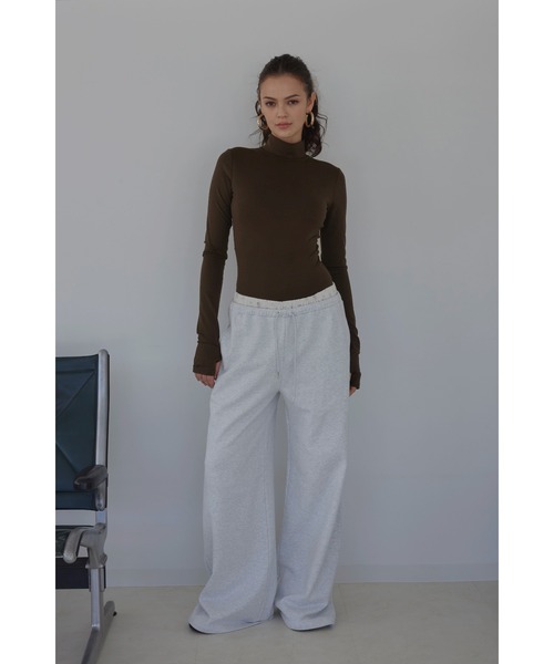 ALEXIA STAM（アリシアスタン） tシャツ Wellness High Neck Bodysuit