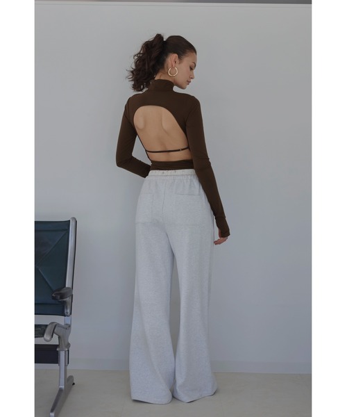 ALEXIA STAM（アリシアスタン） tシャツ Wellness High Neck Bodysuit