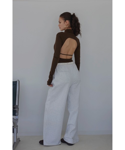 ALEXIA STAM（アリシアスタン） tシャツ Wellness High Neck Bodysuit