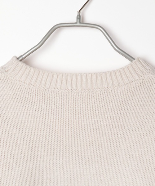 「Heather」 長袖ニット FREE ブラック レディース_画像9