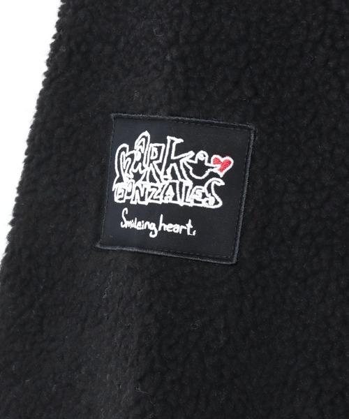 「Mark Gonzales」 ジップアップブルゾン L アイボリー メンズ_画像7