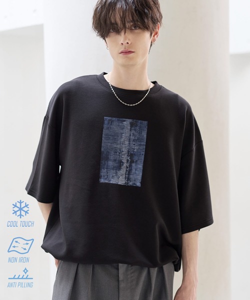 tシャツ 「接触冷感/抗ピリング/防シワ」マルチファンクショナリー
