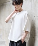 tシャツ 「接触冷感/抗ピリング/防シワ」マル...の詳細画像2
