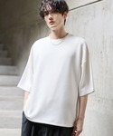 tシャツ 「接触冷感/抗ピリング/防シワ」マル...の詳細画像1