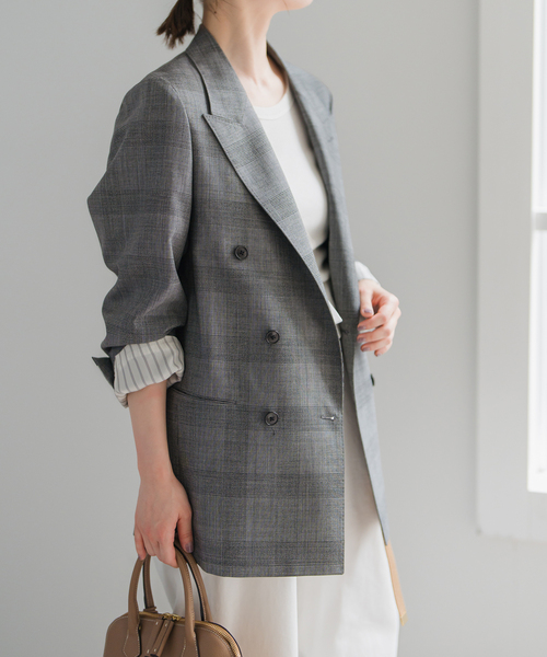 Spick & Span テーラードジャケット　タグ付き新品 楽天市場】【SALE／30%OFF】ドライツイルダブルブレスト