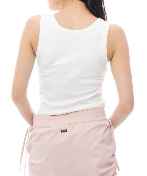 「新品未使用 」 RVCA/ルーカ M レディース タンクトップ ラッシュガード RVCA ルーカ ラッシュガード レディース タンクトップ カップ付