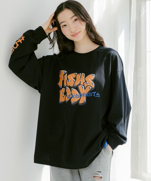tシャツ 「Fishs Eddy(フィッシュエディ)」ロングスリーブTシャツ「UNISEX」 レディース メンズ