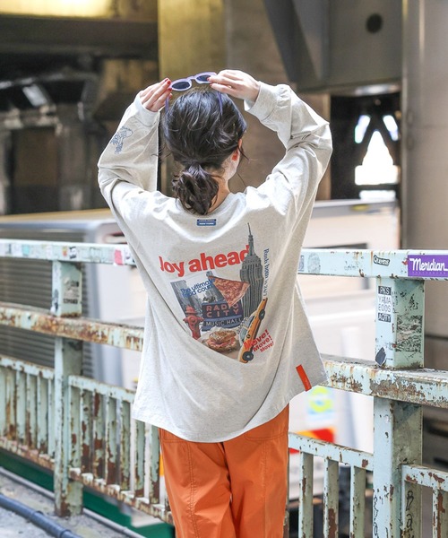tシャツ 「Fishs Eddy(フィッシュエディ)」ロングスリーブTシャツ「UNISEX」 レディース メンズ niko and ｜【Fishs Eddy(フィッシュエディ)】ロングスリーブ