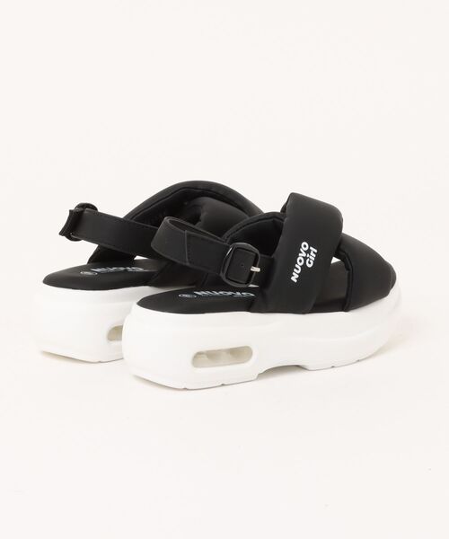 NUOVO サンダル ヌオーヴォ 19-24 SALLY サリー N9379J BLACK