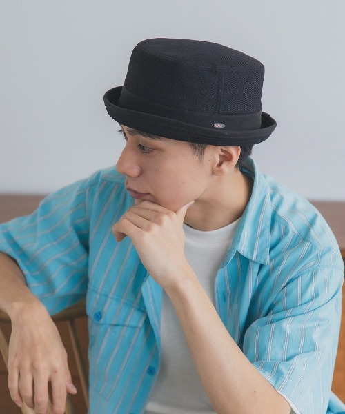 Ruben 帽子 ハット 紫外線カット LINEN LIKE PORKPIE HAT/リネンライク