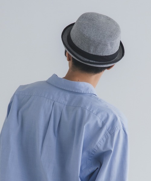 Ruben 帽子 ハット 紫外線カット LINEN LIKE PORKPIE HAT/リネンライク