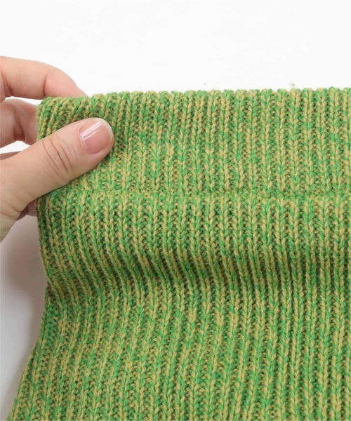 「miette」 ニットスカート M オレンジ レディース_画像9