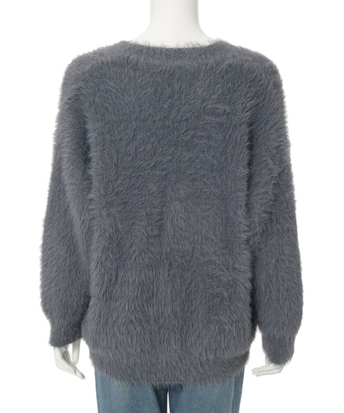 「fifth」 ニットカーディガン M グレー レディース_画像5