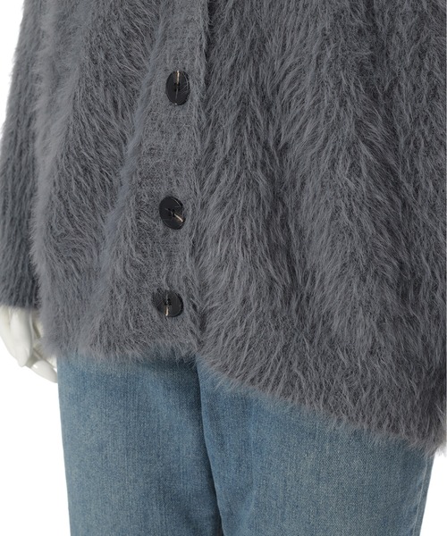 「fifth」 ニットカーディガン M グレー レディース_画像7