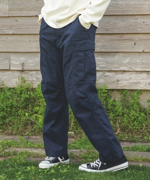 MR.OLIVE（ミスターオリーブ） ワイドパンツ カーゴパンツ US NAVY