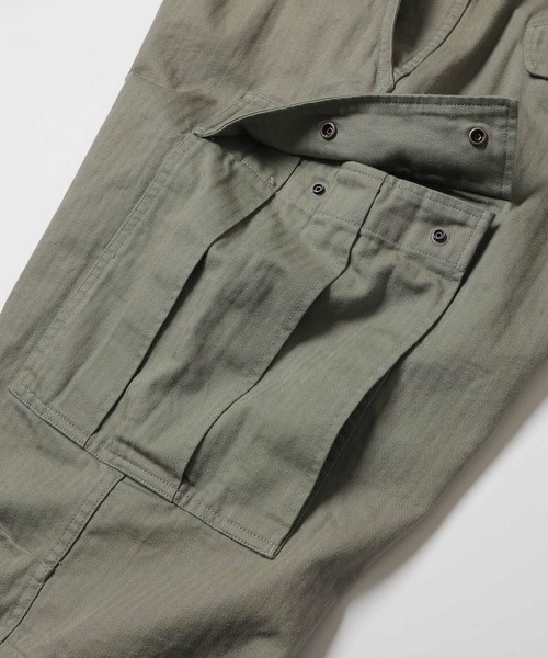 MR.OLIVE（ミスターオリーブ） カーゴパンツ US NAVY HERRINGBONE / M