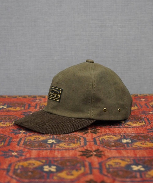 ☆美品☆Mr.FATMAN ミスターファットマン キャップ オリーブ Mr.FATMAN キャップ 帽子 メンズ MOLESKIN CAP メンズ : ZOZOTOWN