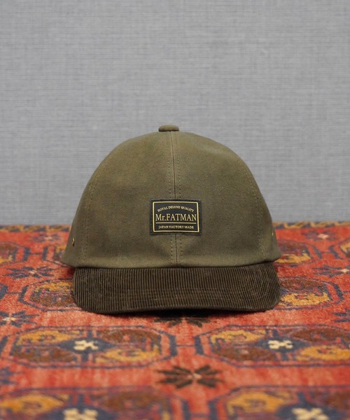 Mr.FATMAN キャップ 帽子 MOLESKIN CAP メンズ : ZOZOTOWN Yahoo!店