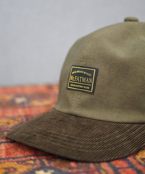 Mr.FATMAN キャップ 帽子 メンズ MOLESKIN CAP メンズ : ZOZOTOWN