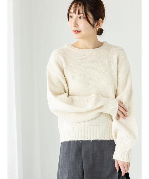 「Te chichi TERRASSE」 長袖ニット F ブルー レディース_画像7