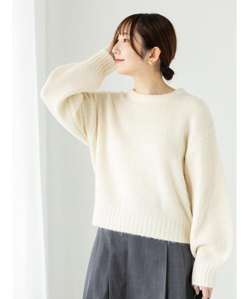 「Te chichi TERRASSE」 長袖ニット F ブルー レディース_画像8