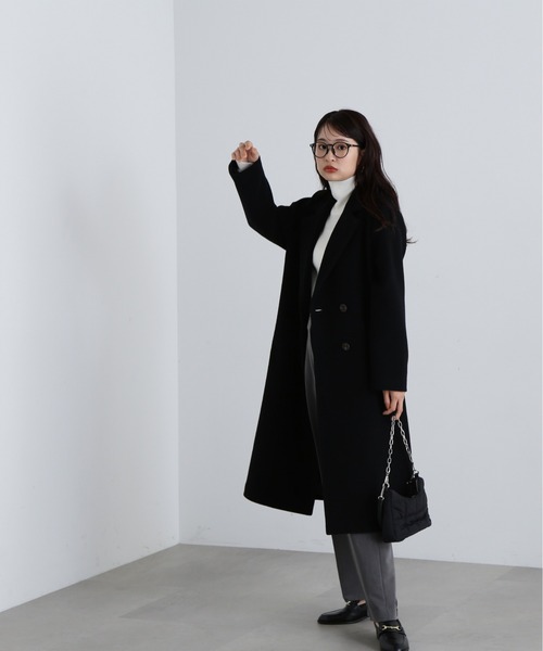 「N.（N. Natural Beauty Basic）」 チェスターコート SMALL ブラック レディース_画像5