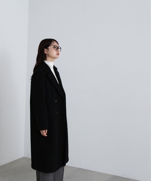「N.（N. Natural Beauty Basic）」 チェスターコート SMALL ブラック レディース_画像6