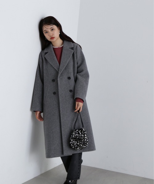 「N.（N. Natural Beauty Basic）」 チェスターコート SMALL ブラック レディース_画像8