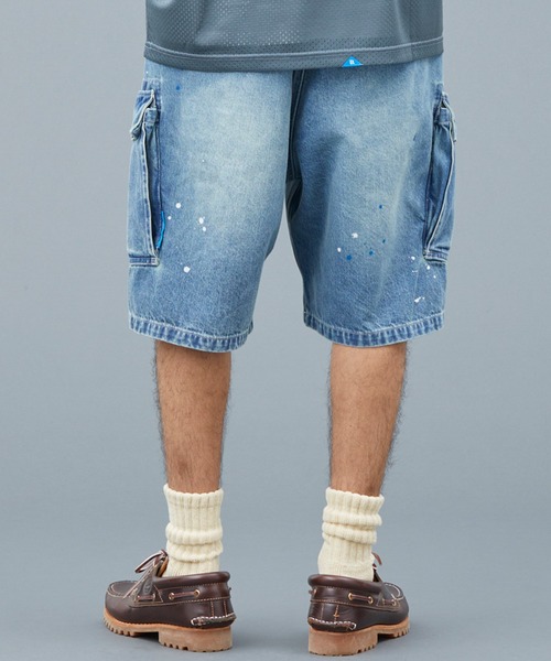 極美品☆リベレイダース　DENIM 6POCKET SHORTS セール】Liberaiders/リベレイダース DENIM 6POCKET SHORTS デニム